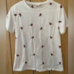 Like new white floral top from Bohme size small